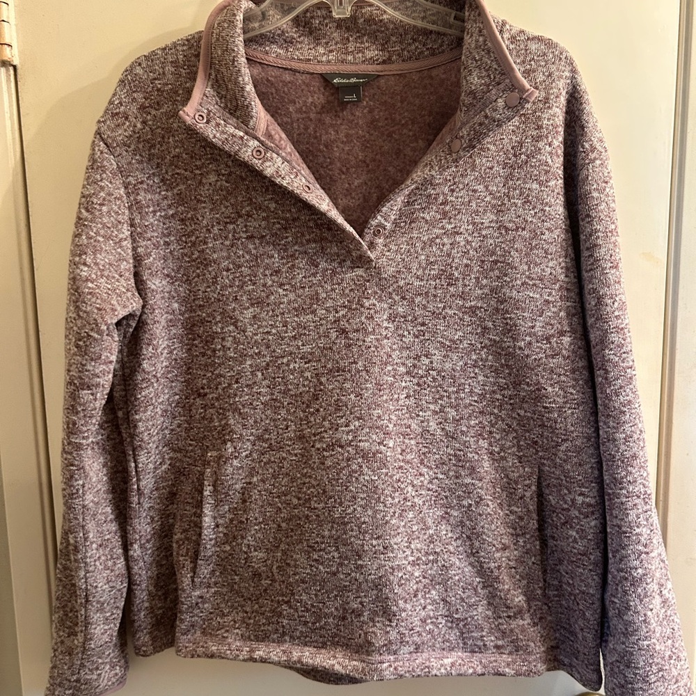 Eddie Bauer Men's Radiator Fleece Snap-Front Pullover